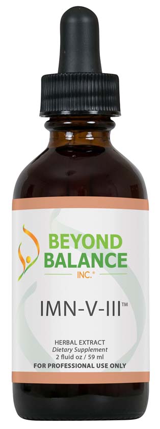 Bottle of IMN-V-III™ drops from Beyond Balance®