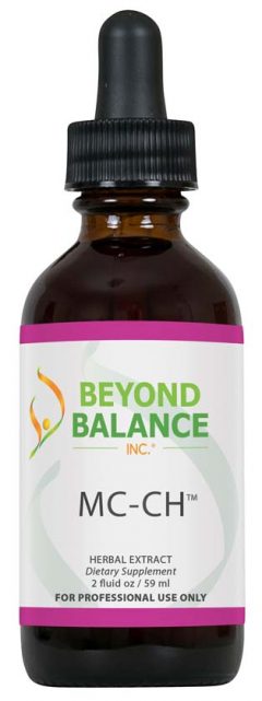 Bottle of MC-CH™ drops from Beyond Balance®