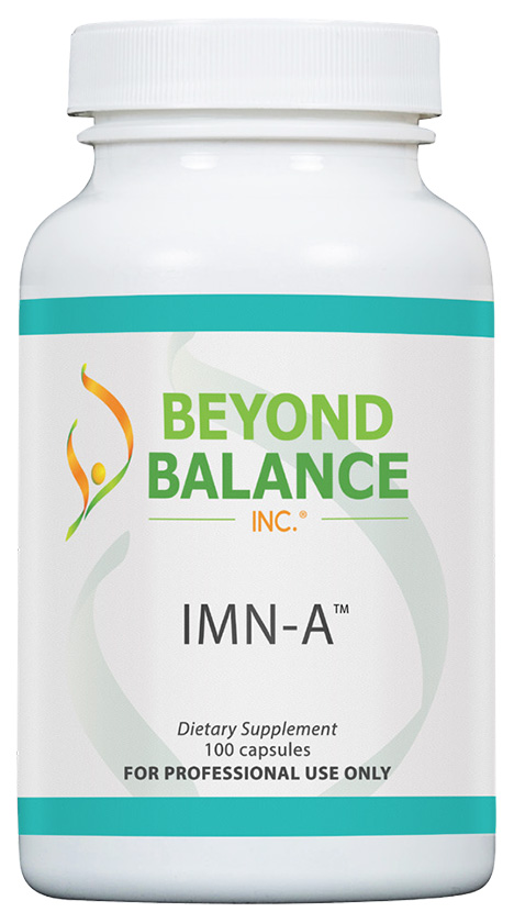 Bottle of IMN-A™ capsules from Beyond Balance®